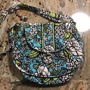 Vera Bradley purse in teal and blue